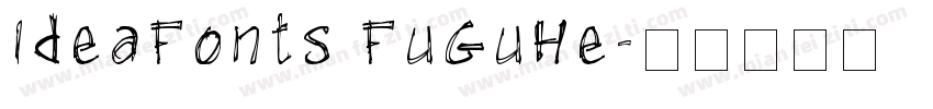 IdeaFonts FuGuHe字体转换